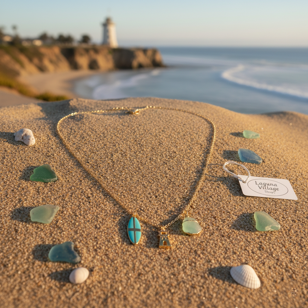 The "Laguna Signature" Necklace | 3-Icon Coastal Collection