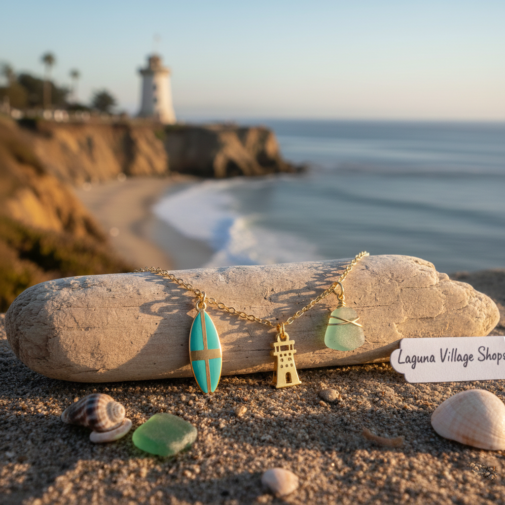 The "Laguna Signature" Necklace | 3-Icon Coastal Collection